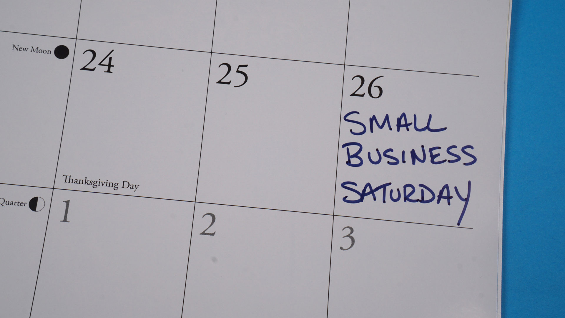 Small Business Saturday and Beyond
